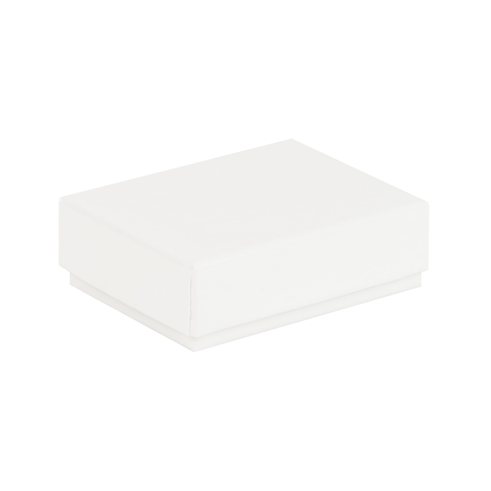 Kraft White Gloss Very Small Jewellery Gift Box