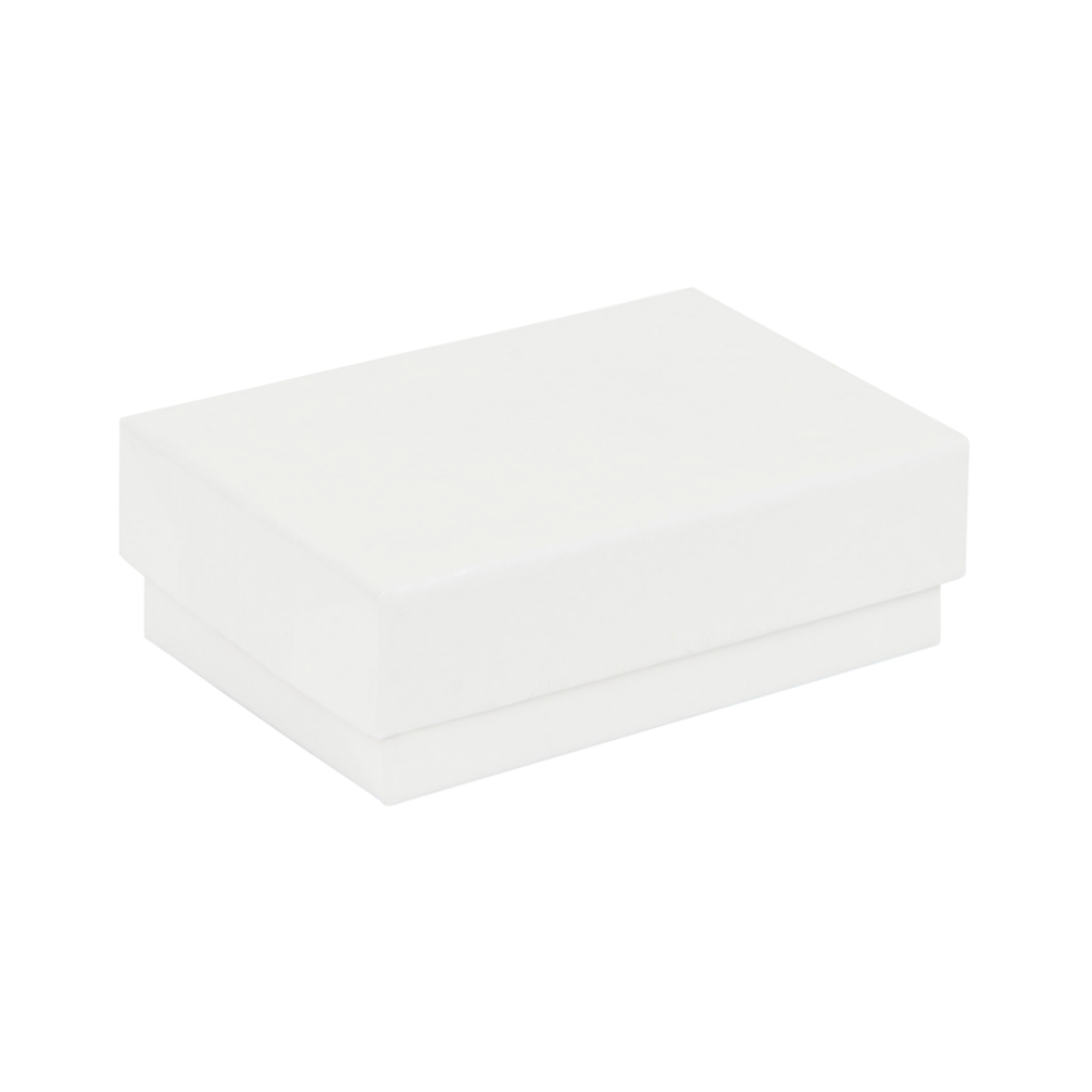 Kraft White Gloss Small Earring Jewellery Gift Box