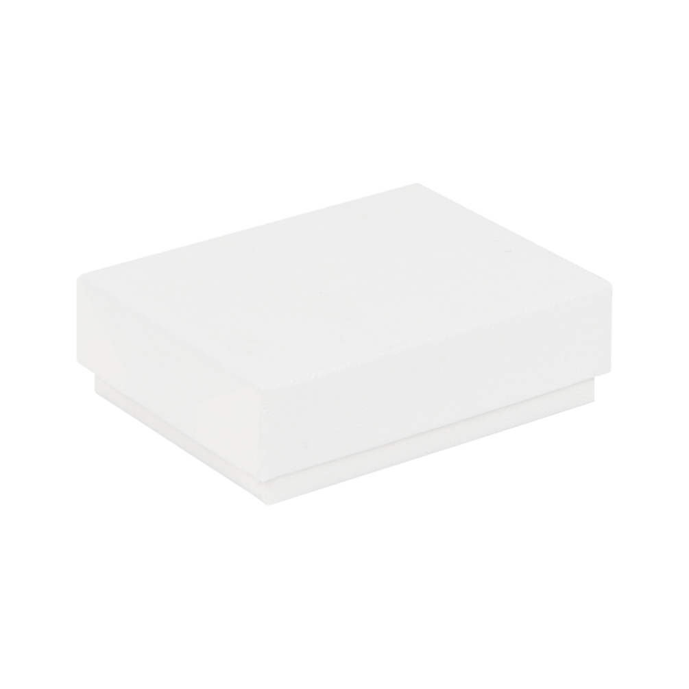 Kraft White Swirl Very Small Jewellery Gift Box