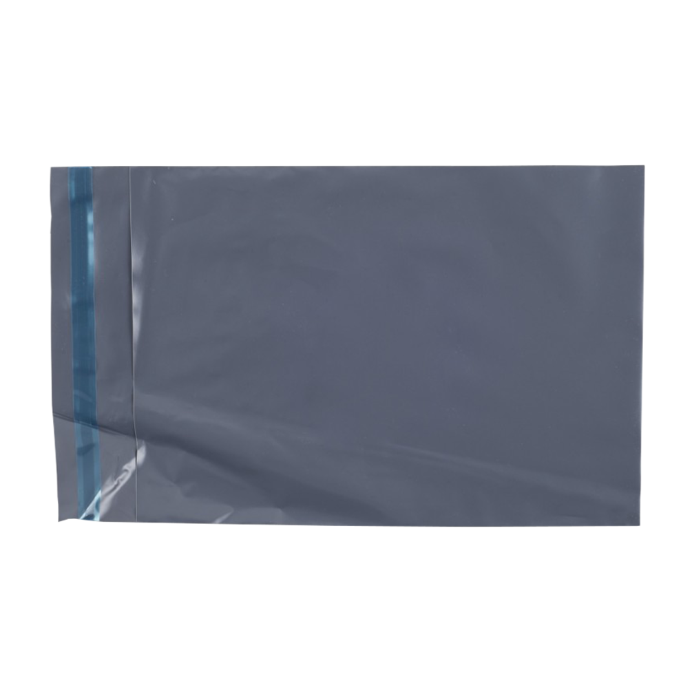 Small Grey Recycled Postal Bags (Mailing Bags) Pack of 100