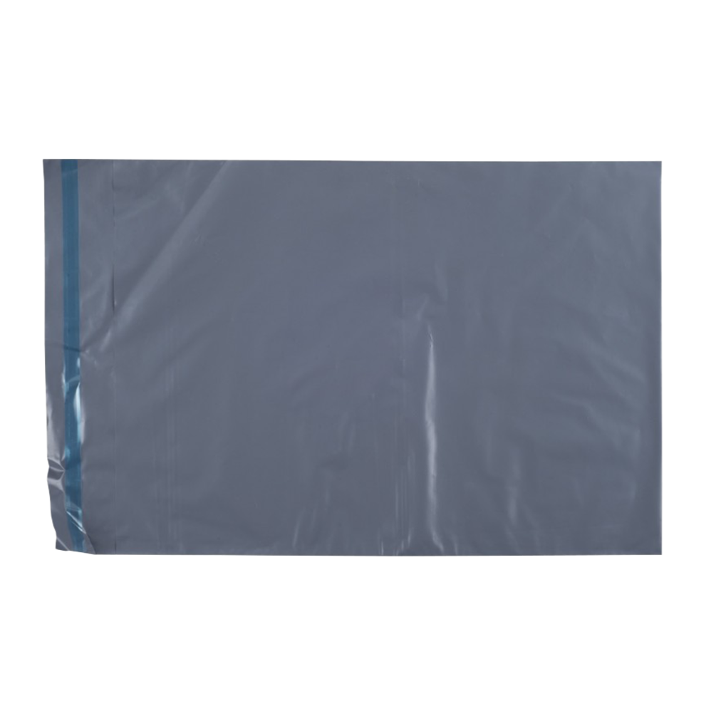 Medium Grey Recycled Postal Bags (Mailing Bags) Pack of 100
