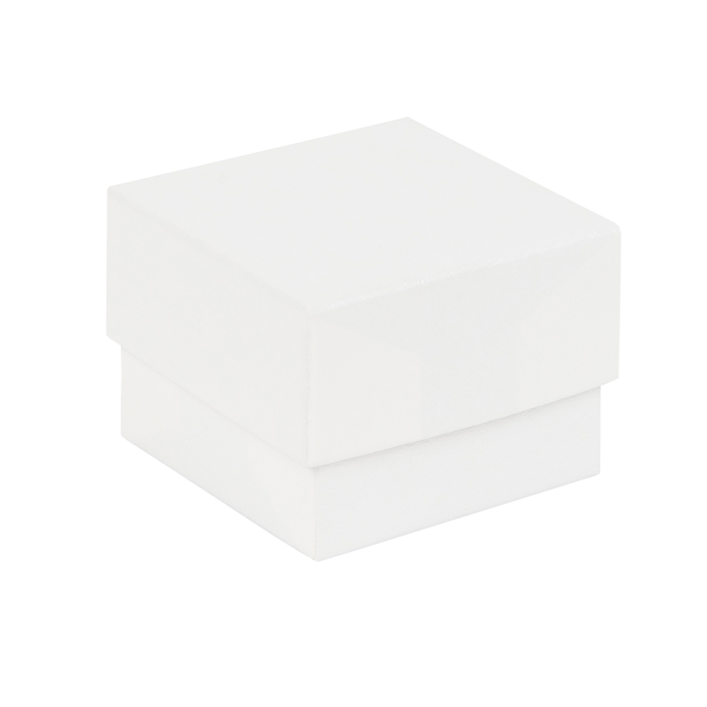 White Swirl Recycled Ring Box