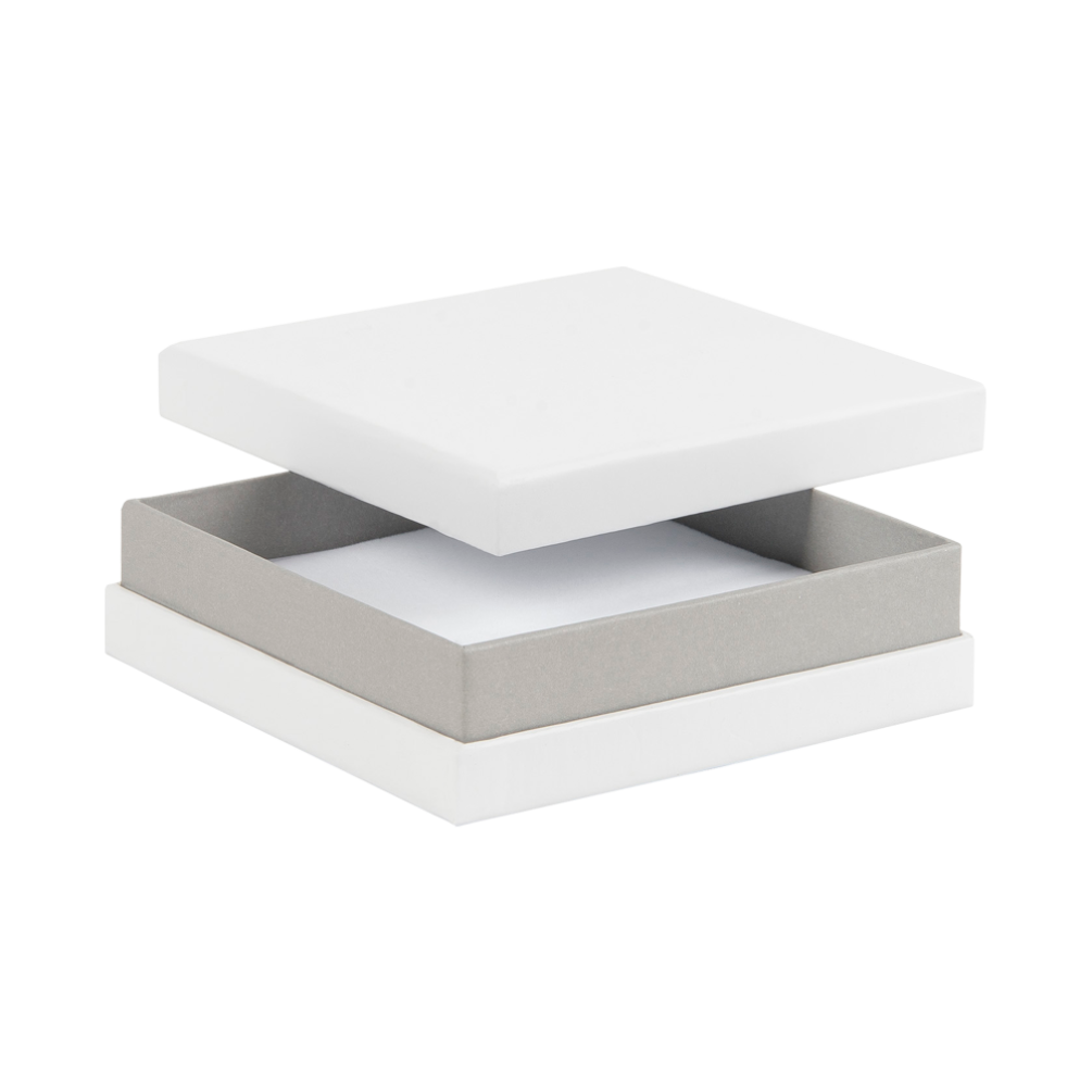 White & Grey Bangle Shoulder Box