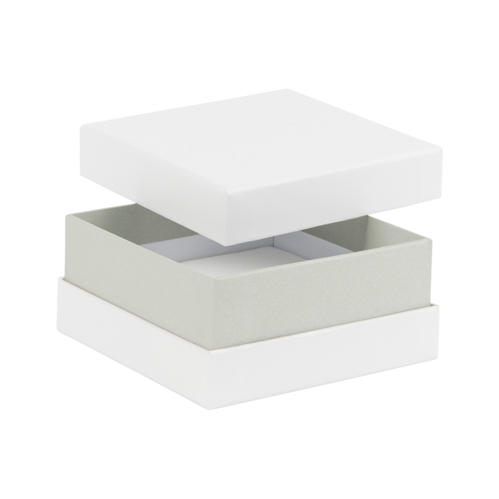 White & Grey Deep Bangle Shoulder Box