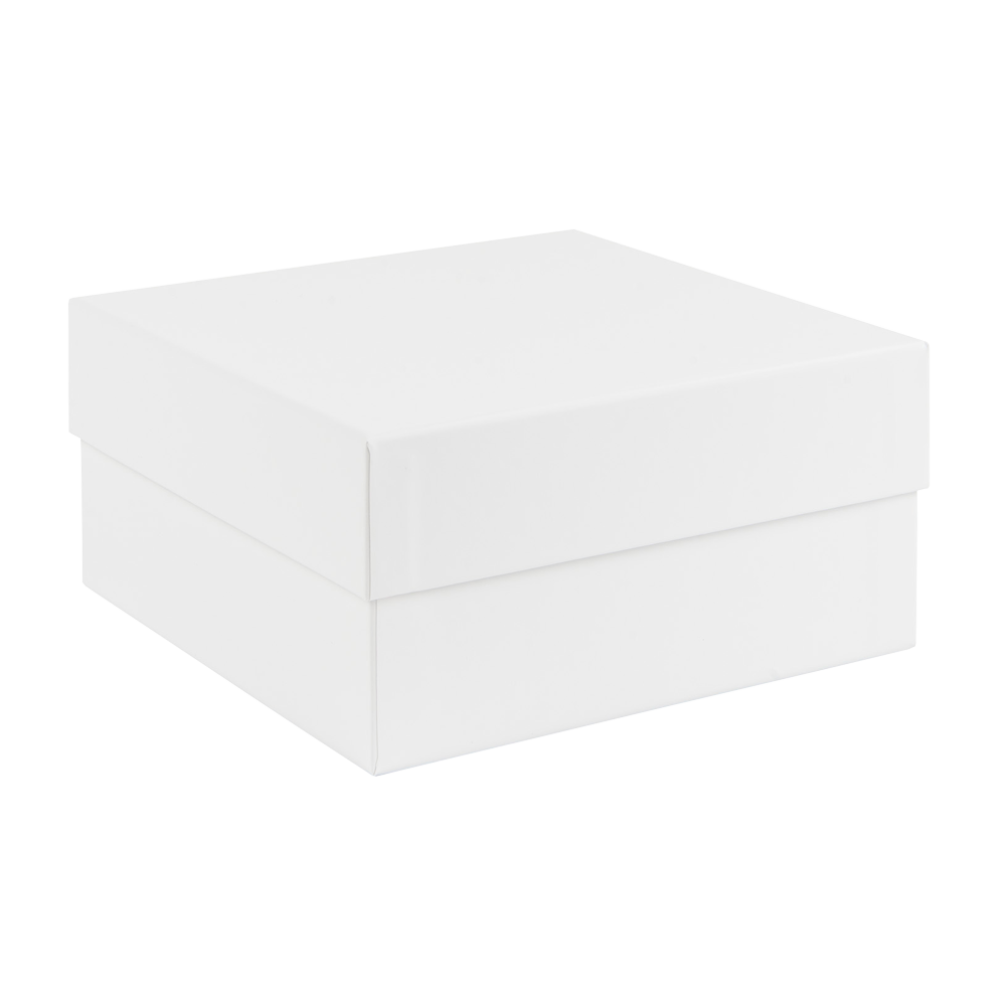 Luxury White Medium Square Accessory Gift Box