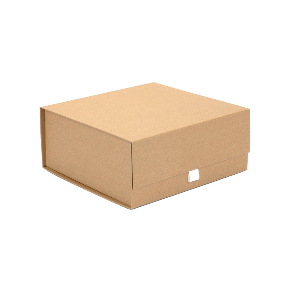 Square Kraft Matt Magnetic Gift Box