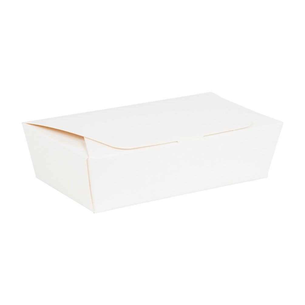 Chocolate and Fudge White Ballotin Gift Box