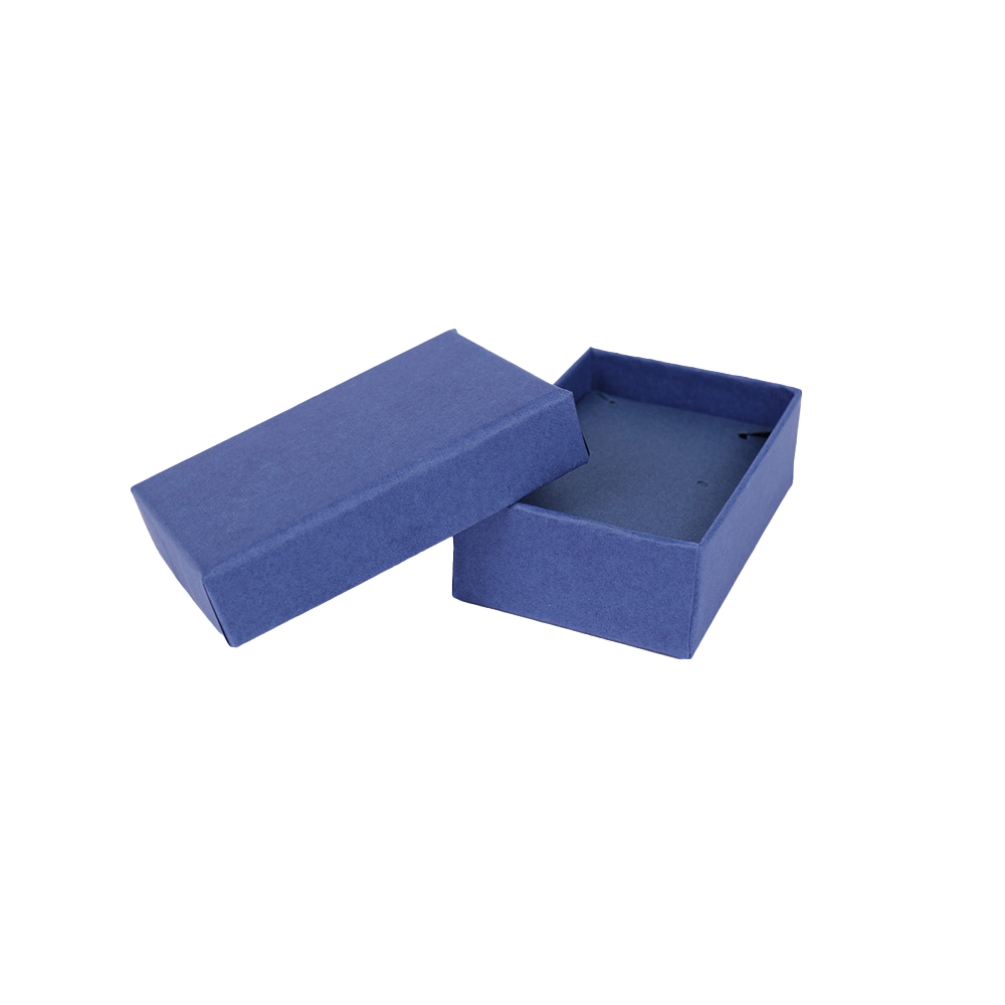 One Off Essentials Royal Blue Small Earring Jewellery Gift Box