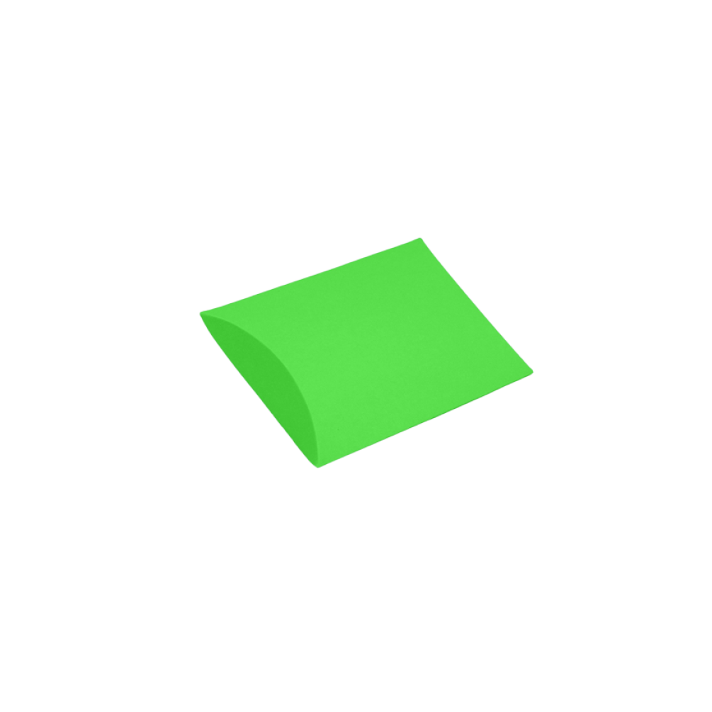 Medium Bright Green Pillow Box