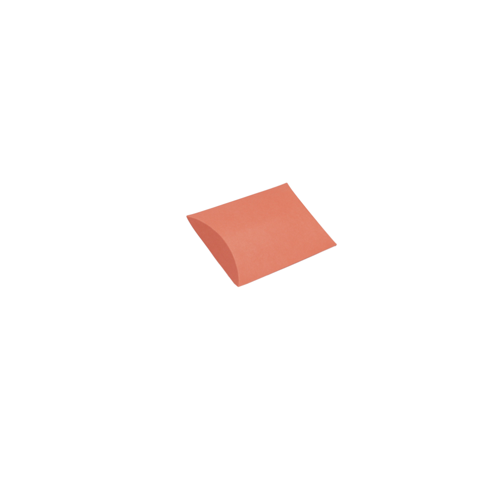 Small Burnt Sienna Pillow Box