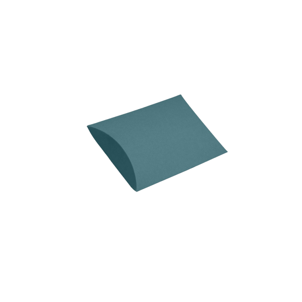 Medium Teal Pillow Box