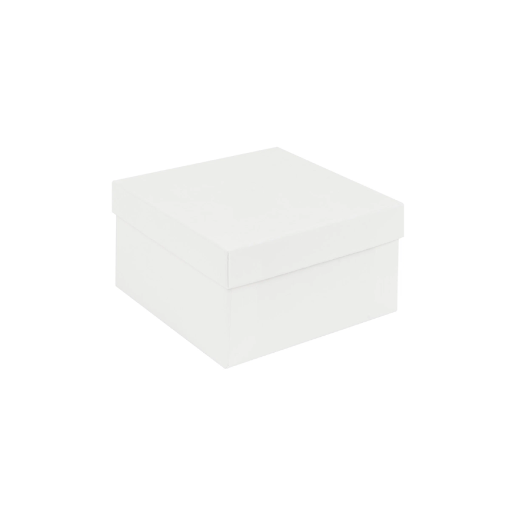 Kraft Deep Recycled Gift Box | Square Jewellery Gift Box