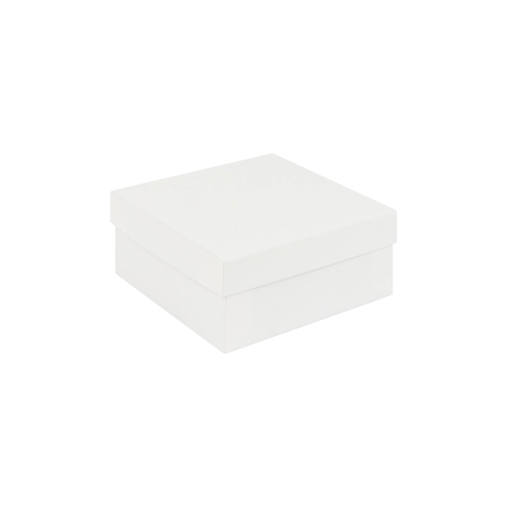 Kraft Recycled Gift Box | Square Jewellery Gift Box