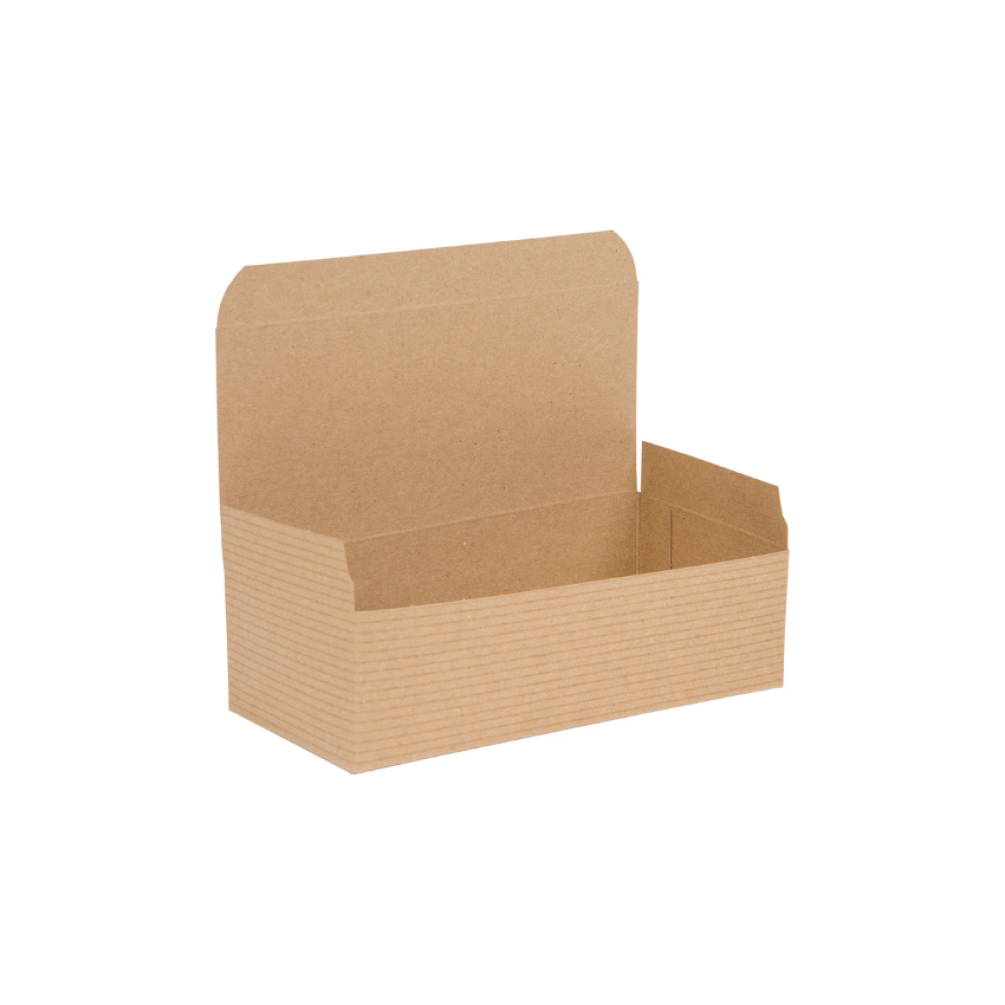 Brown Kraft Recycled 1- Piece Flat Packed Pop Up Gift Box