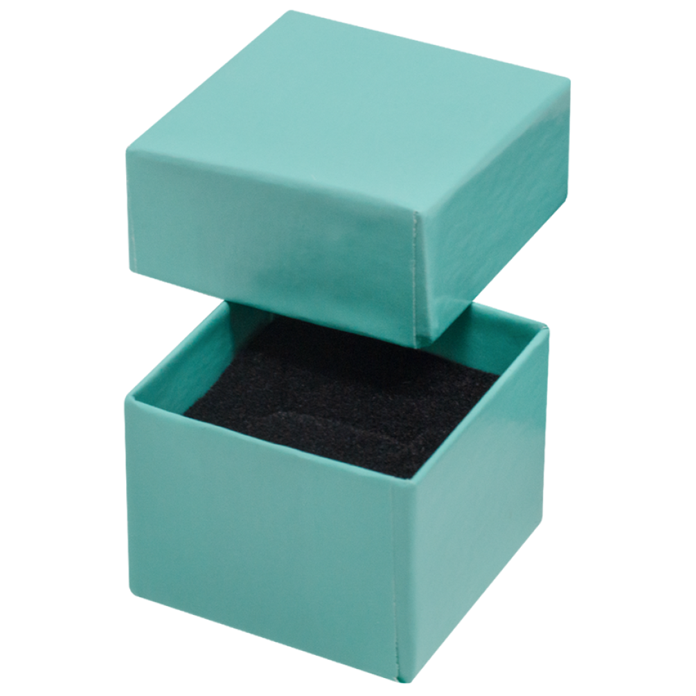 Aqua Recycled Ring Box