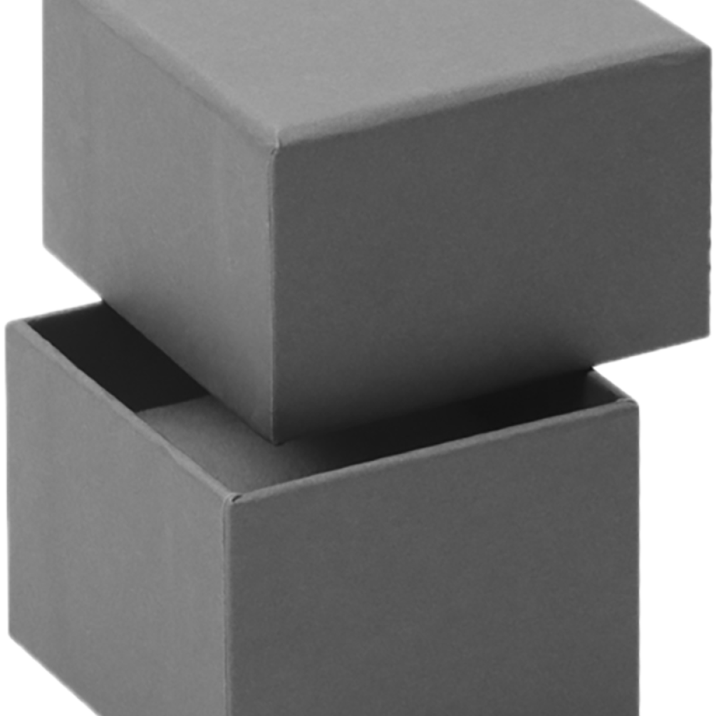 Luxury Grey Ring Box