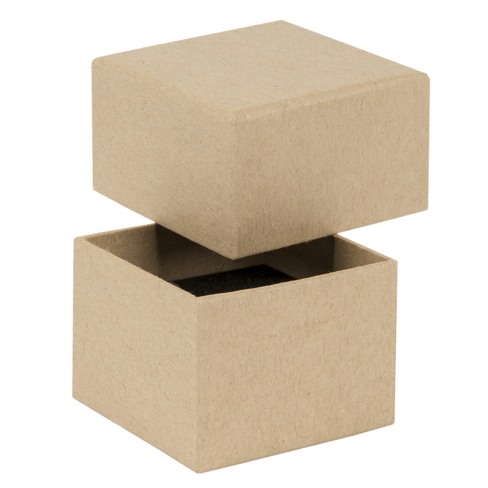 Luxury Kraft Natural Ring box