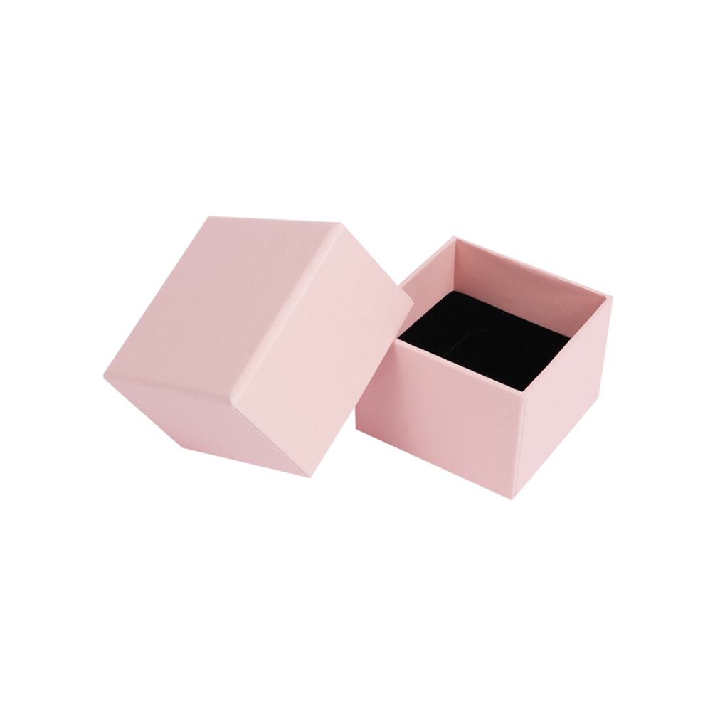 Luxury Rose Quartz Pink Ring Box