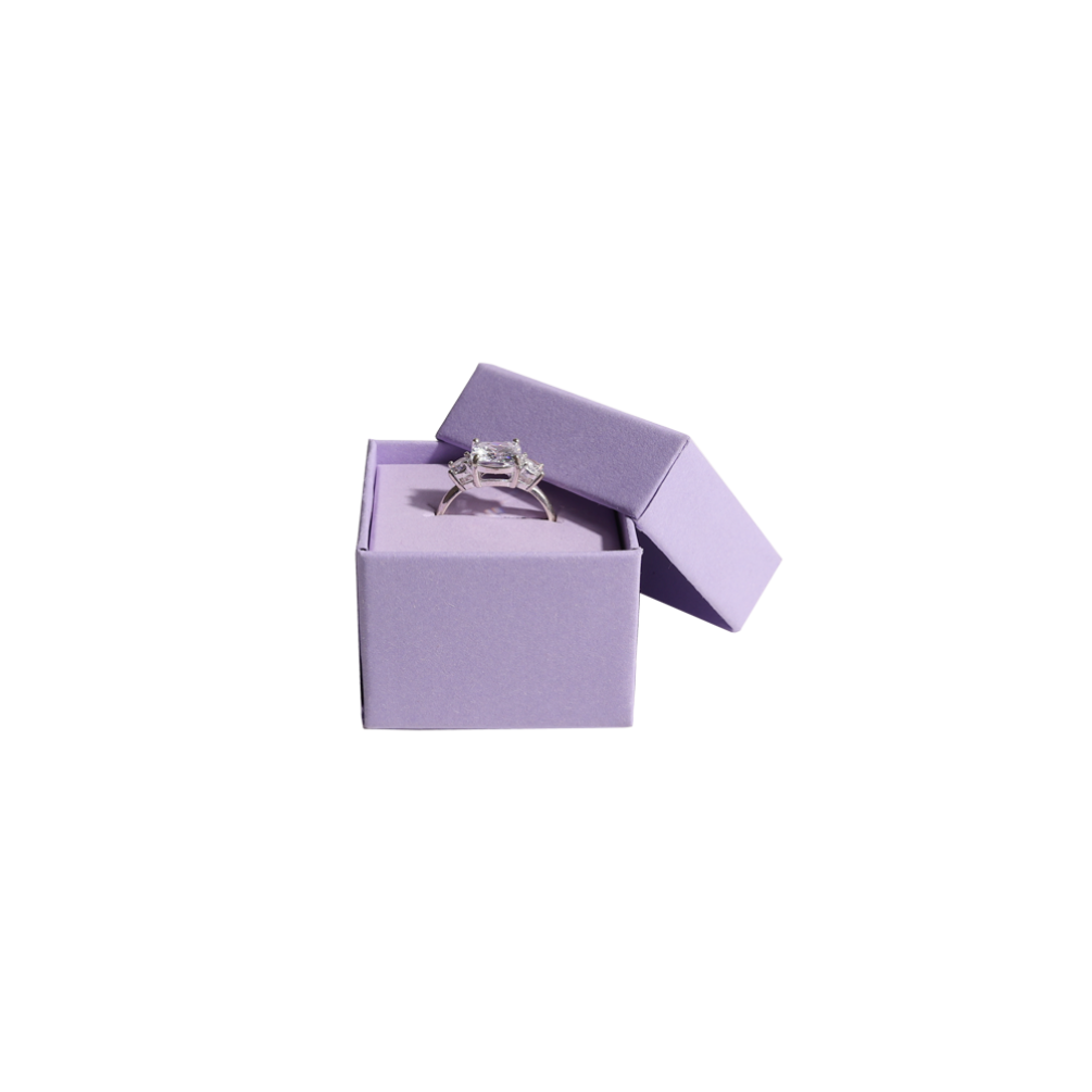 Essentials Small Lilac Ring Jewellery Gift Box