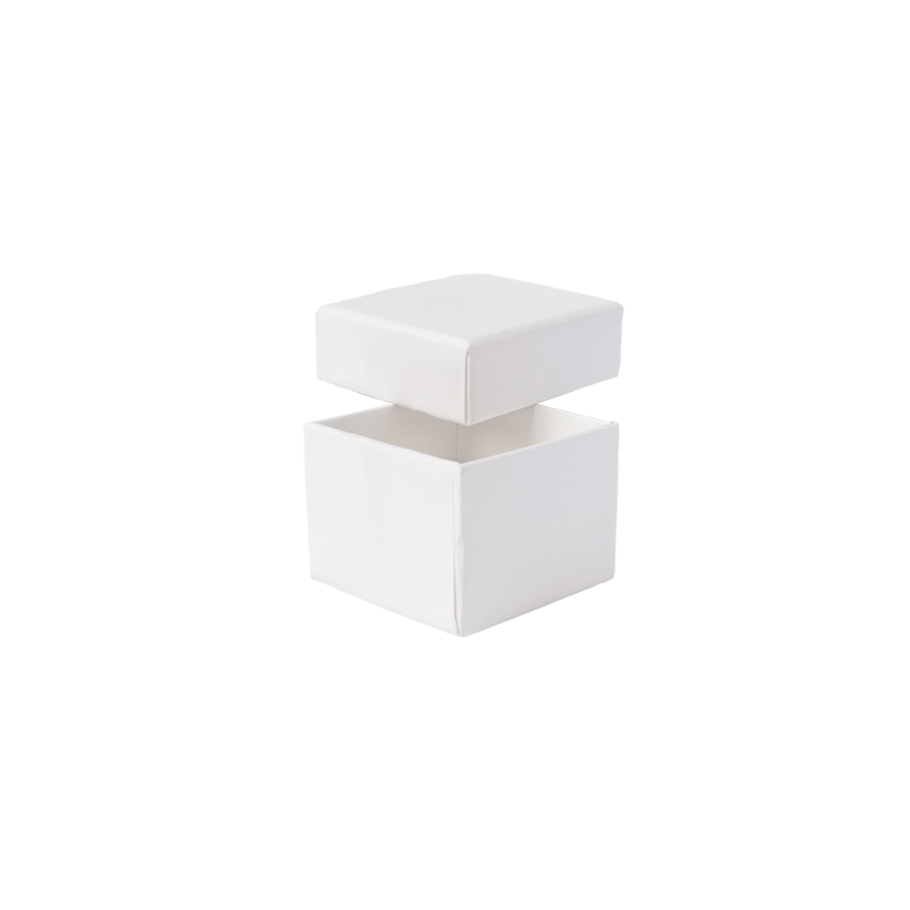 Essentials Small White Ring Jewellery Gift Box