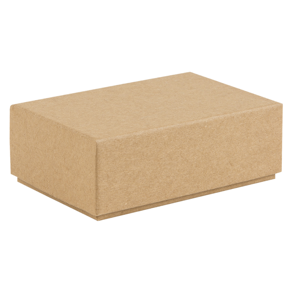 Brown Kraft Rigid 2-Piece Postal Box / Gift Box 105mm length
