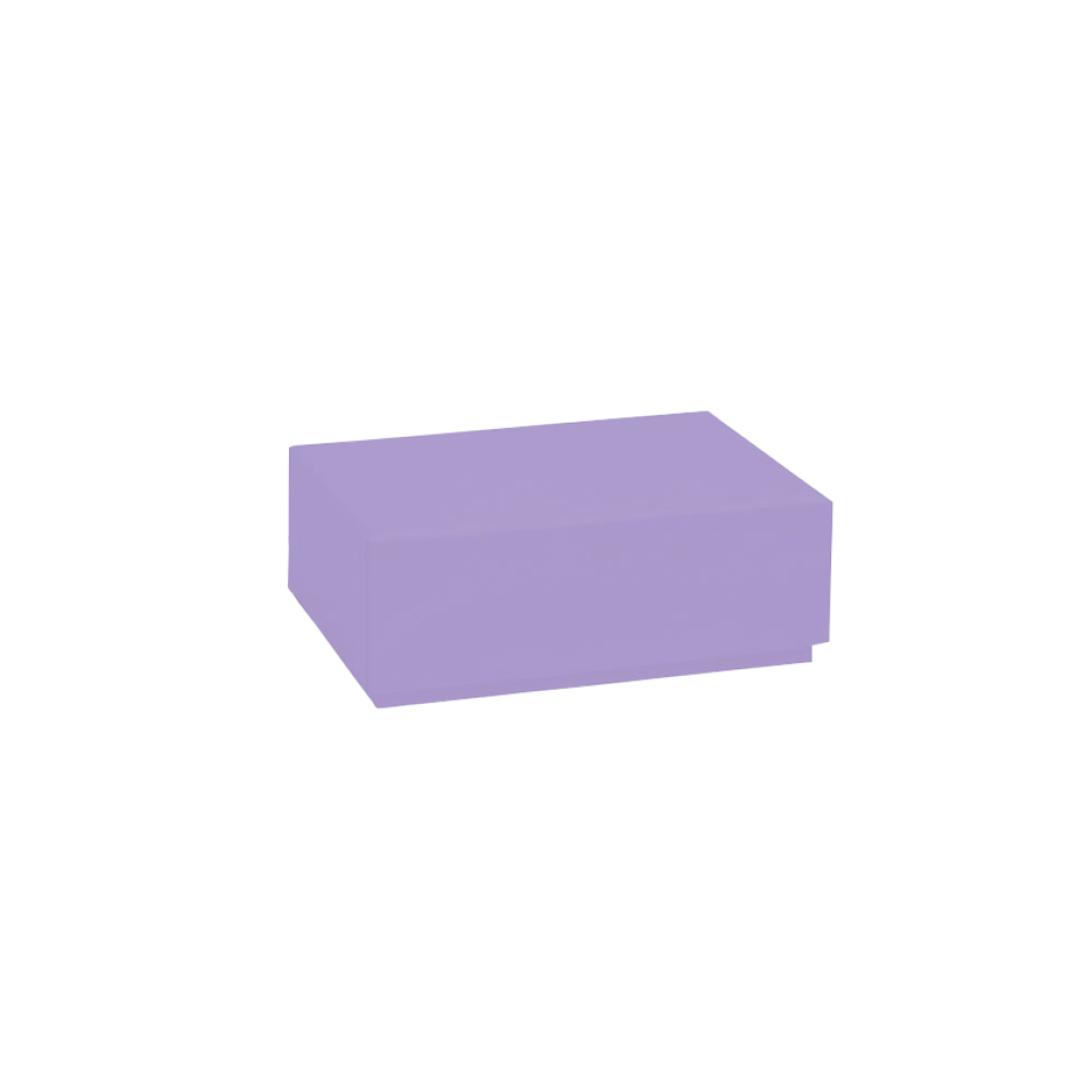 Digital Lavender Rigid 2-Piece Postal Box / Gift Box 105mm length