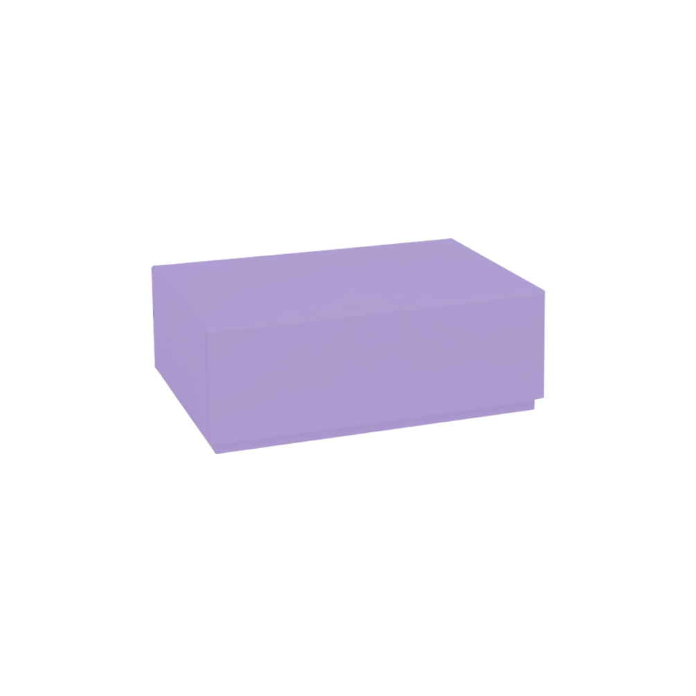 Digital Lavender Rigid 2-Piece Postal Box / Gift Box 120mm length