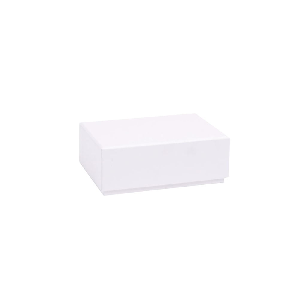 White Rigid 2-Piece Postal Box / Gift Box 105mm length