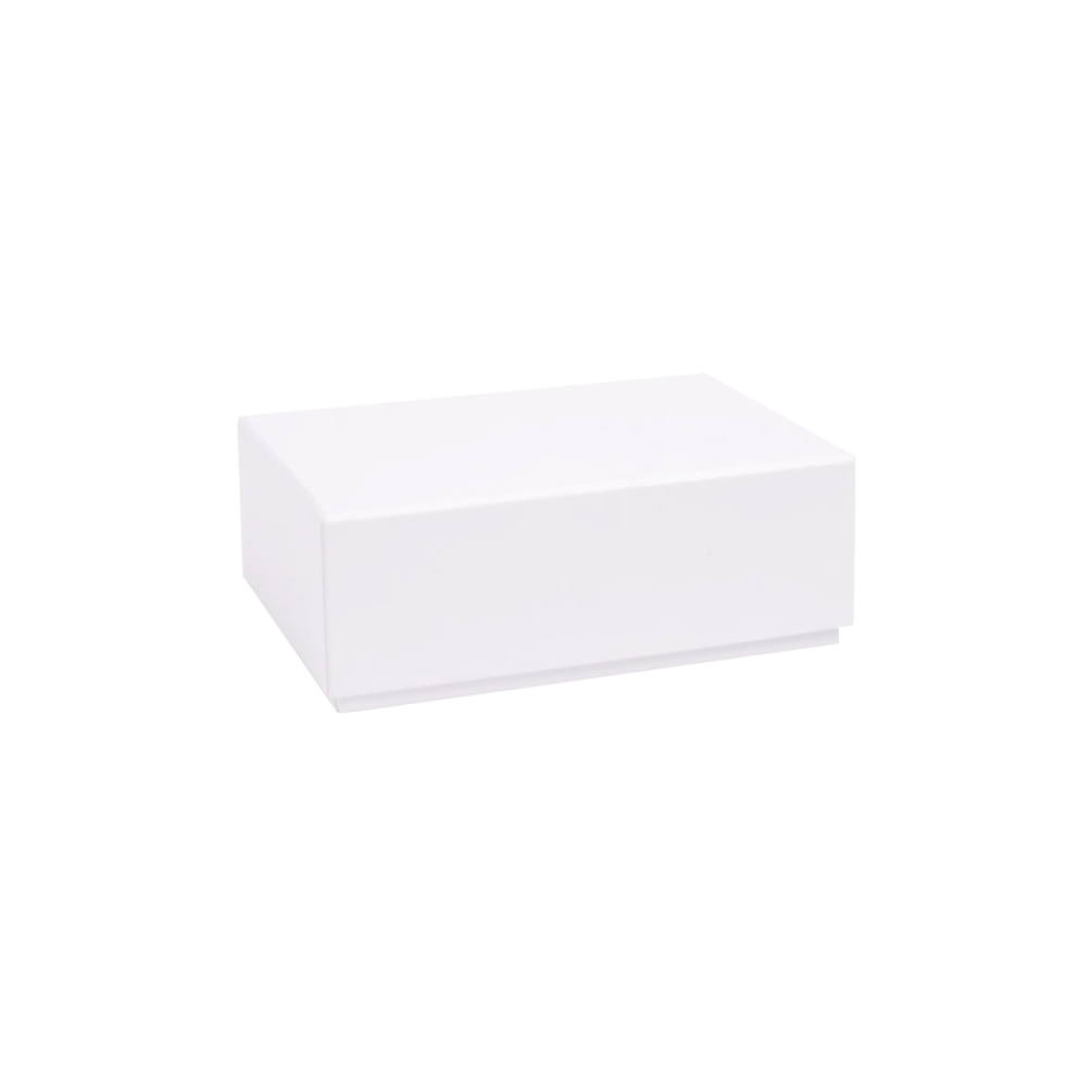 White Rigid 2-Piece Postal Box / Gift Box 120mm length