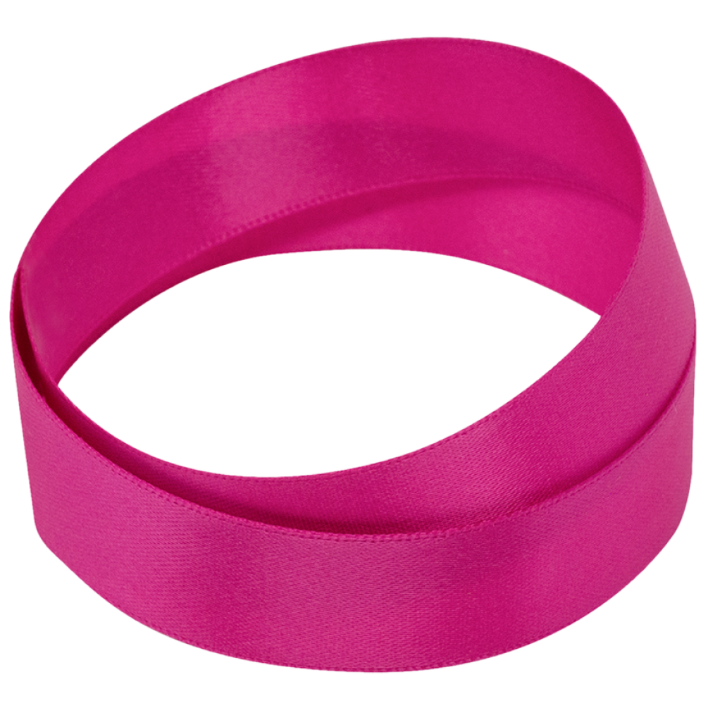 Hot Pink Recycled Double Sided Ribbon 20 metres x 15mm