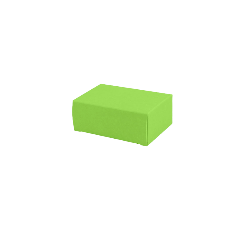 Green Festive Flat Pack Soap Gift Box