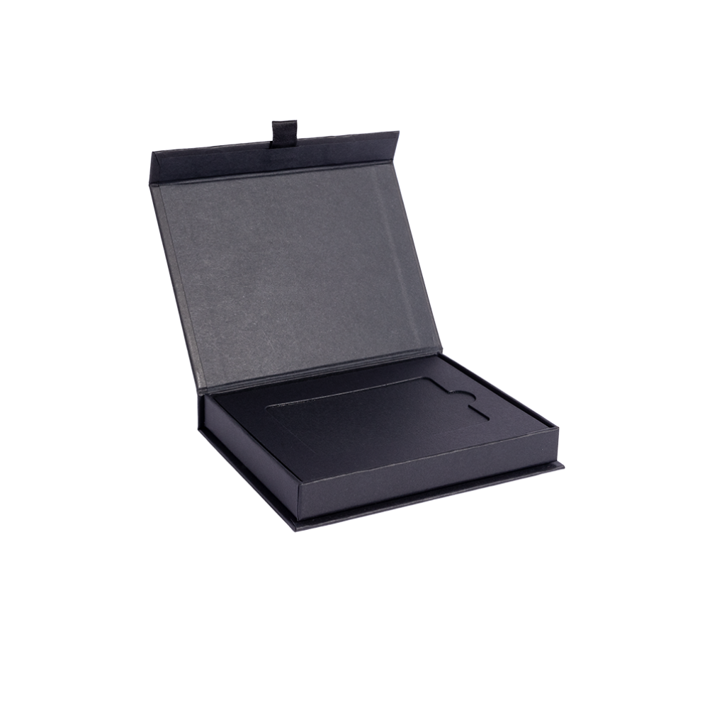 Black Magnetic Gift Card Box