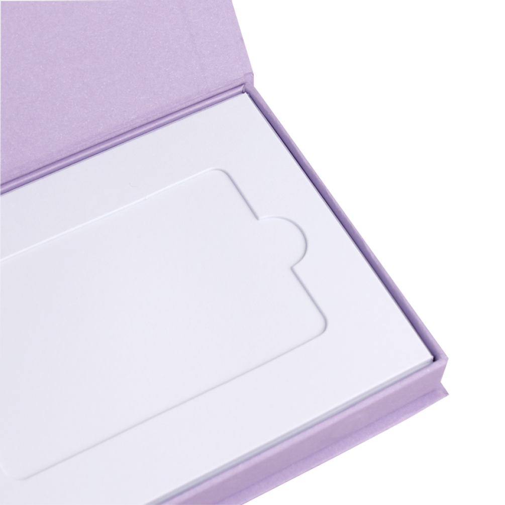 Lilac Magnetic Gift Card Box