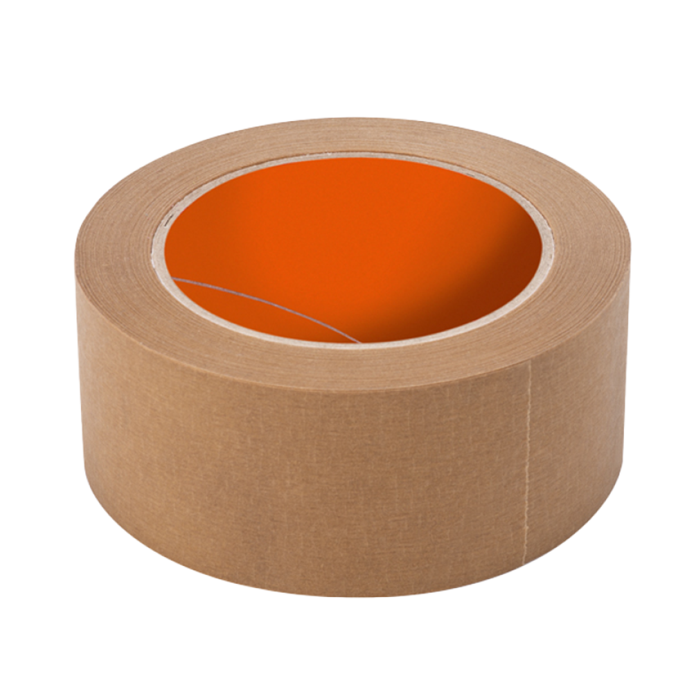Kraft Paper Self-Adhesive Tape, 50 Metres - 1 Roll