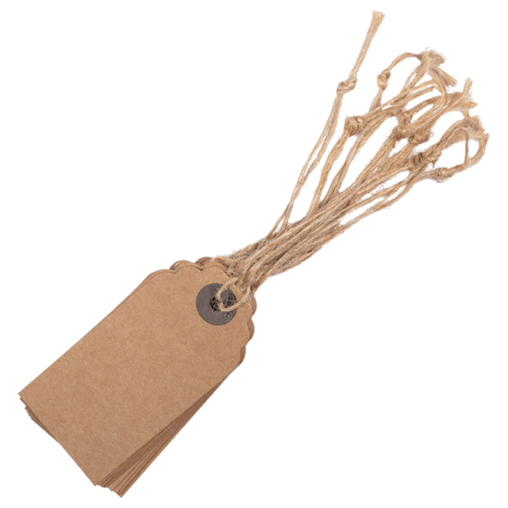 Kraft Paper Tags - Pack of 10