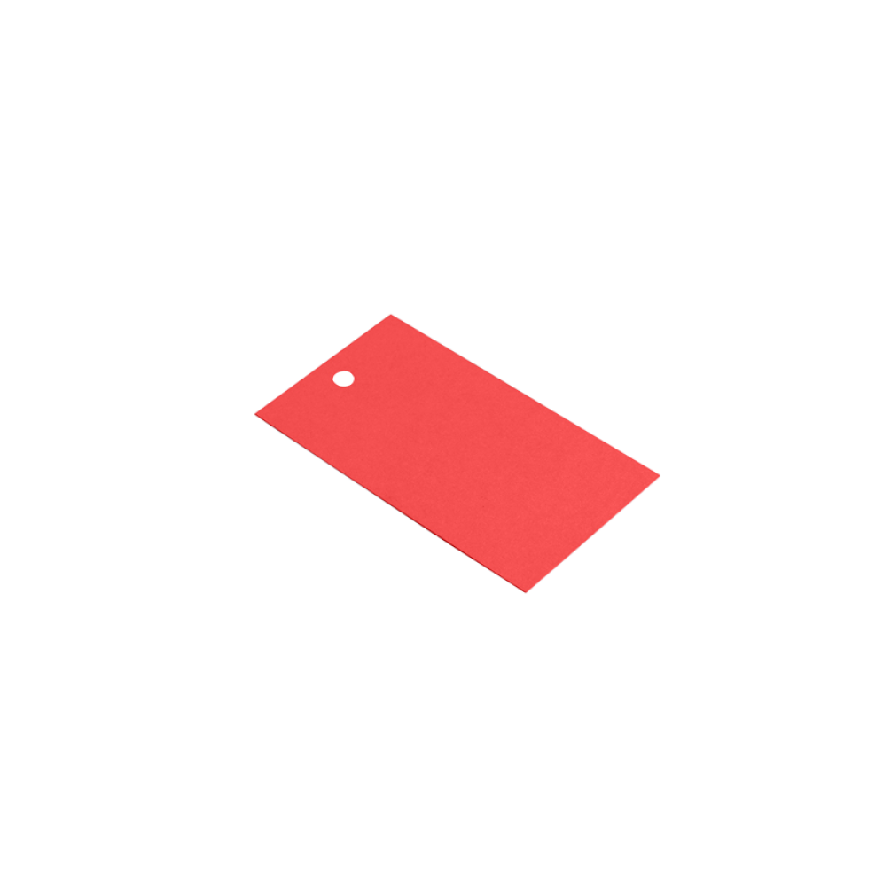 Chilli Red Gift Tags - Pack of 10