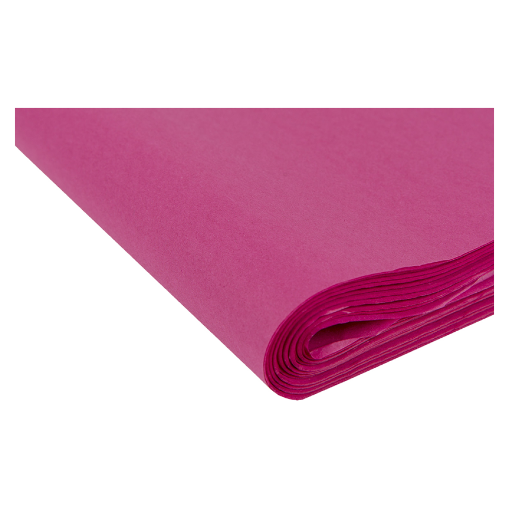 Large Recycled Cerise Pink Tissue Paper - 240 sheets