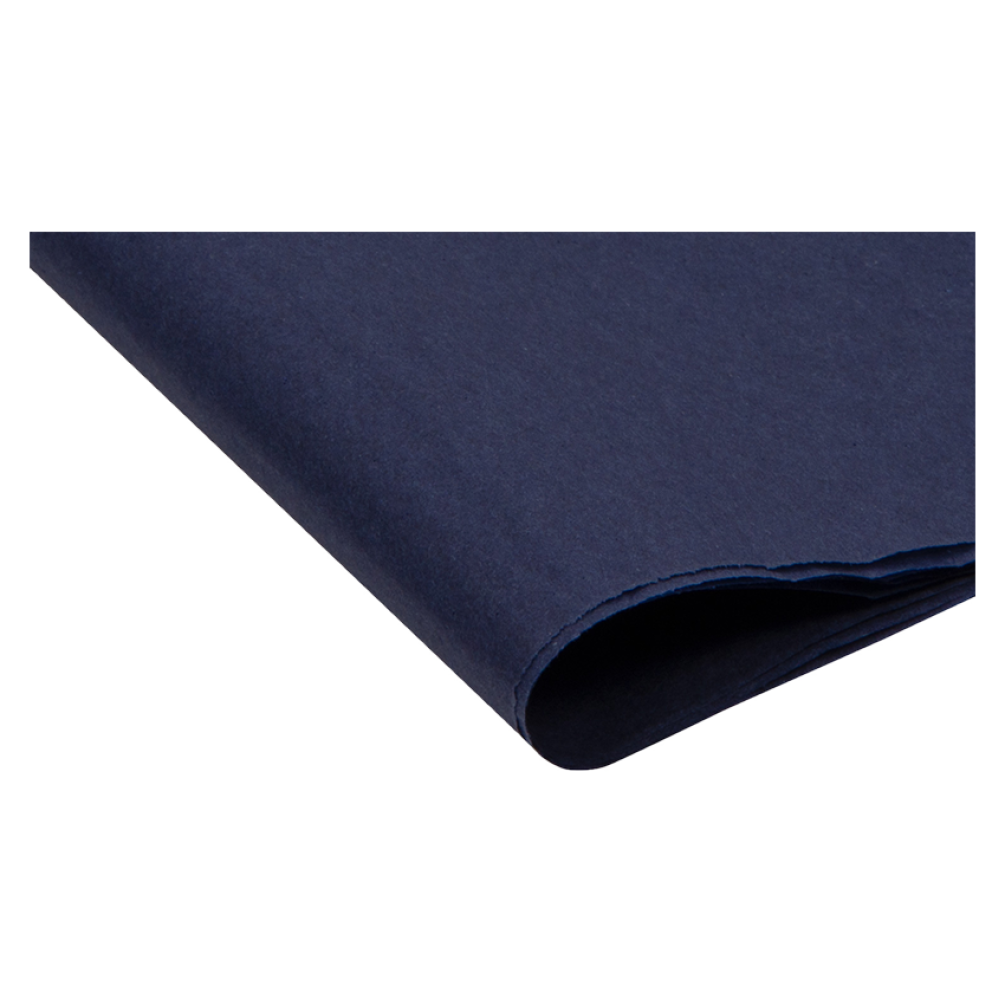 Small Recycled Navy Blue Tissue Paper - approx 240 sheets