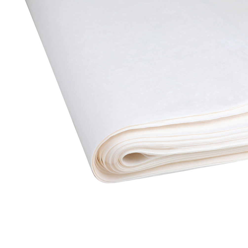 Large Recycled Waxed White Tissue Paper - 480 sheets