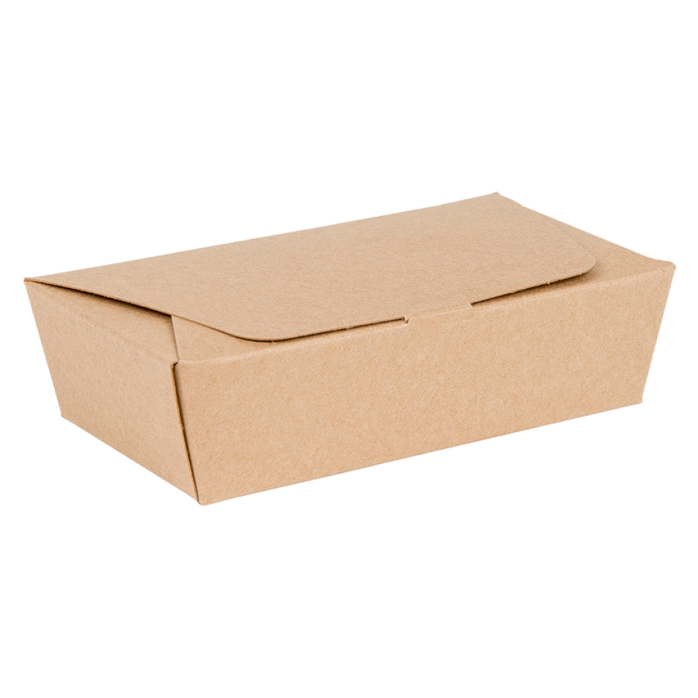 Chocolate and fudge box Kraft Flat-packed