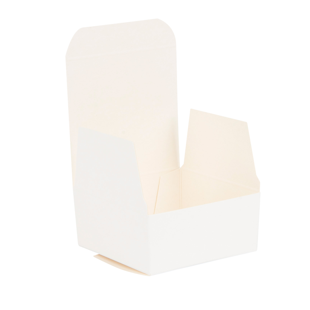 White Truffle Box Flat Pack - Four Truffles
