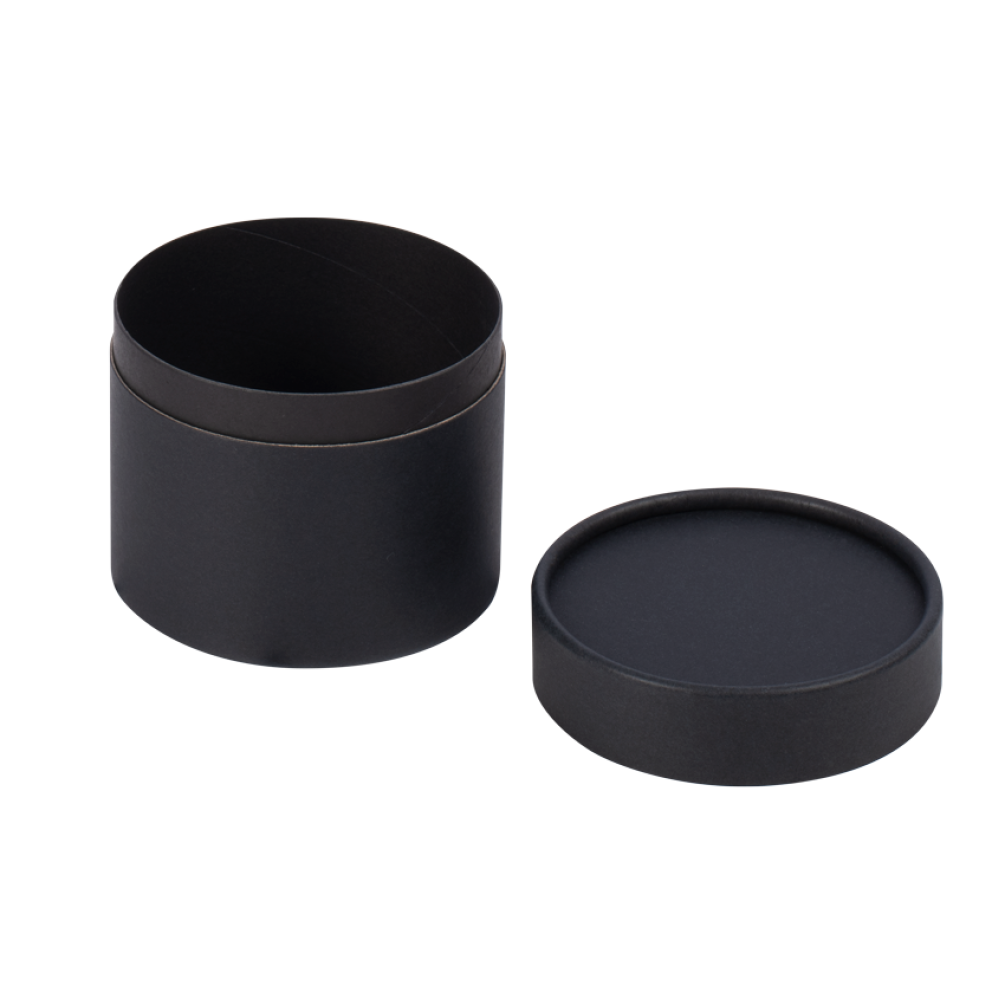 Black Tub Style Tube Gift Box