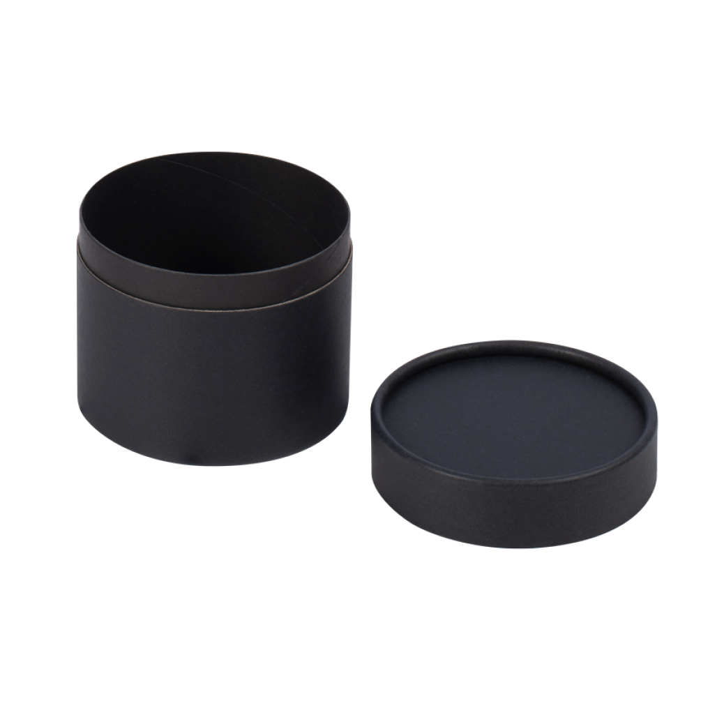 Tub Style Black Tube Gift Box