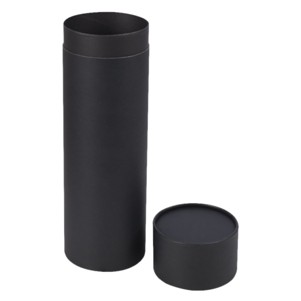 Tall Black Tube Gift Box