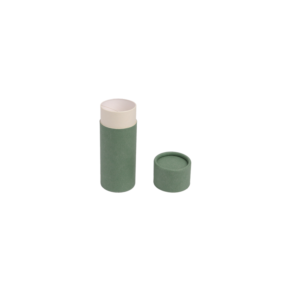 Small Cedar Green Tube Box
