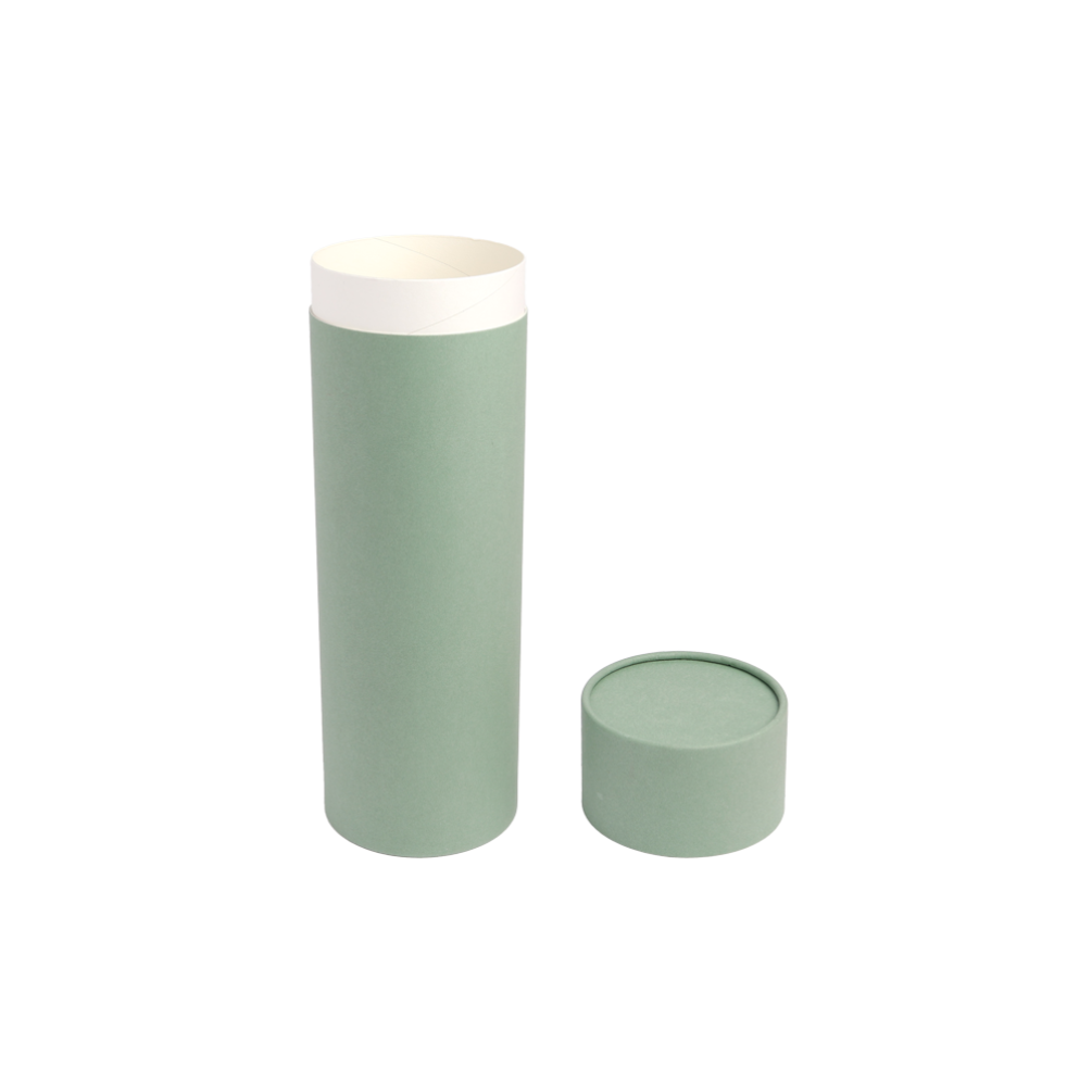Tall Cedar Green Tube Box