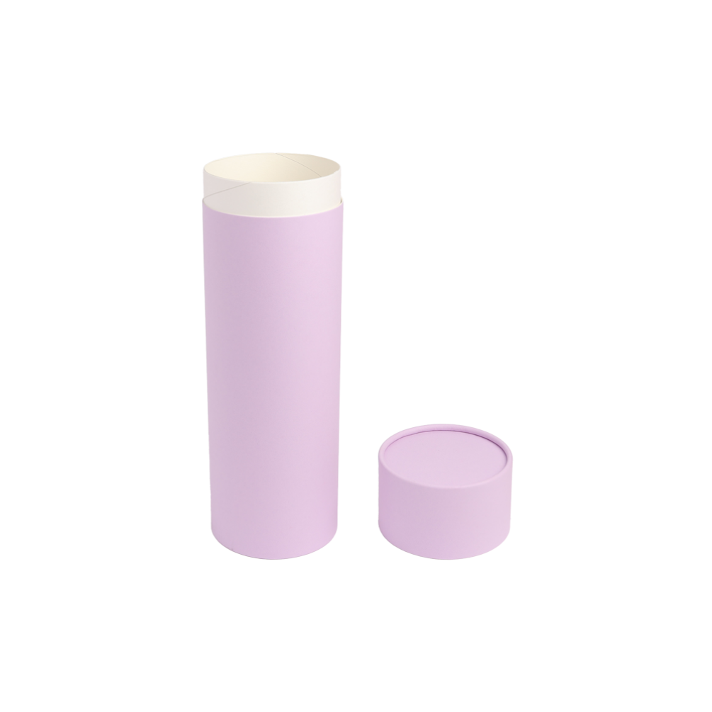 Tall Digital Lavender Tube Box