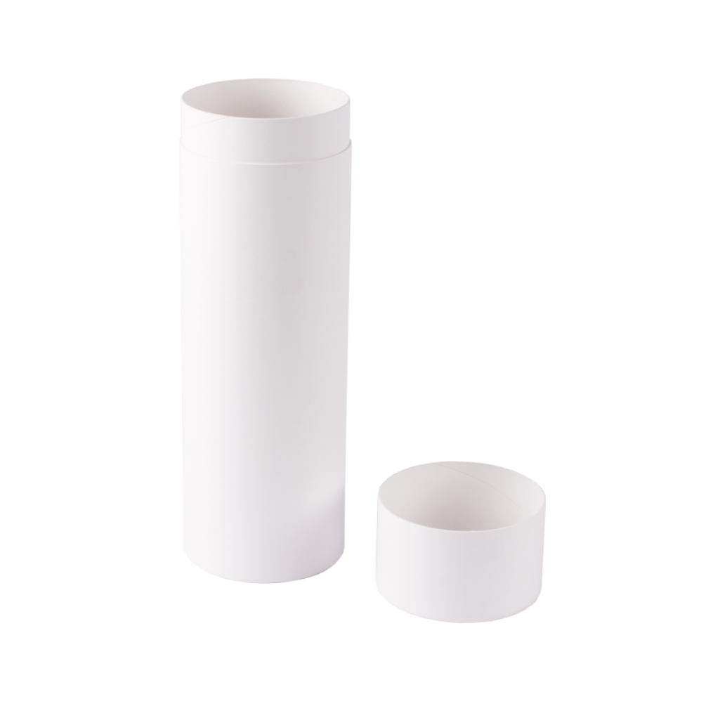Tall White Tube Gift Box