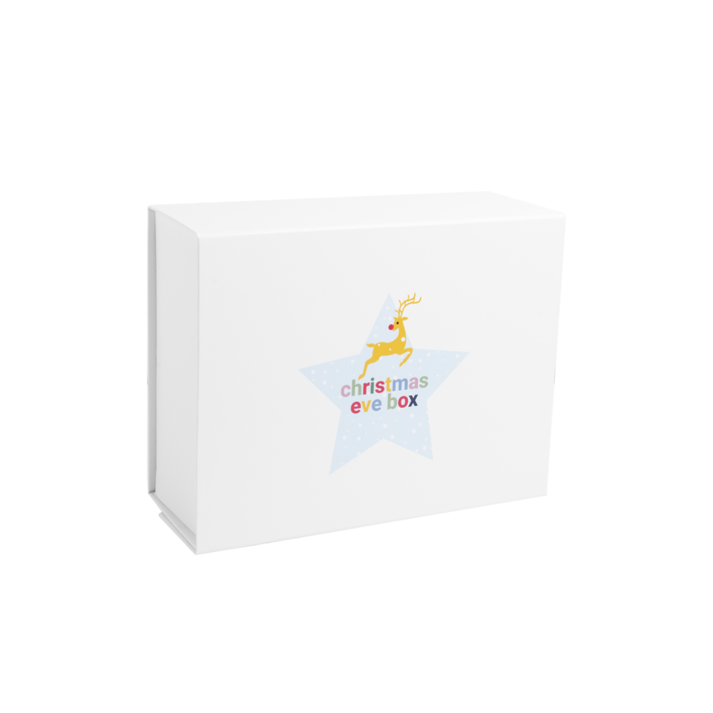 Snowing Star White Christmas Eve Box