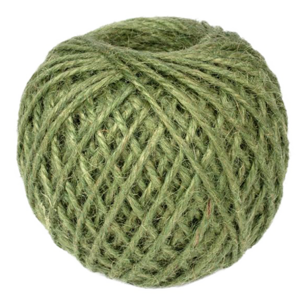 Green Jute Twine 50 metres